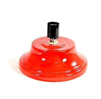 Ceramic Christmas Tree Replacement Base Small Sunrise Red