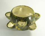 Strawberry Jar Pot Planter Ceramic Pagoda Green