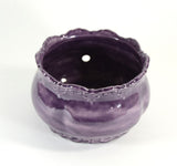 Ornate Yarn Bowl Purple