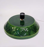 Replacement Ceramic Christmas Tree Base Geometric Large Flat Top