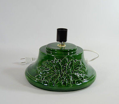 Replacement Ceramic Christmas Tree Base Large Holly Made to Order
