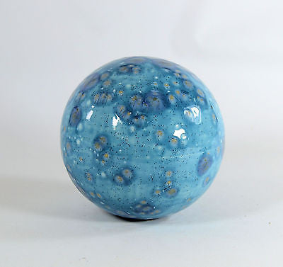 Ceramic Gazing Ball Small 6 Inch Tahiti Grape