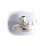 Ready to Paint Ceramic Bisque Mushroom Bird Feeder made to order