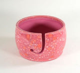 Yarn Bowl Knitting Crochet Handmade Peppermint Twist