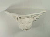 Ceramic bisque Bull Dog Gargoyle Shelf Scioto Molds U Paint