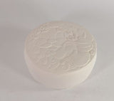 Kinzie Molds Trinket Box Round Container Choice of Lids Ready To Paint Pottery