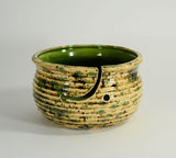 Large Yarn Bowl Cappuccino Mint