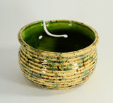 Large Yarn Bowl Cappuccino Mint