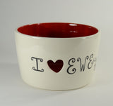 Yarn Bowl I Heart Ewe
