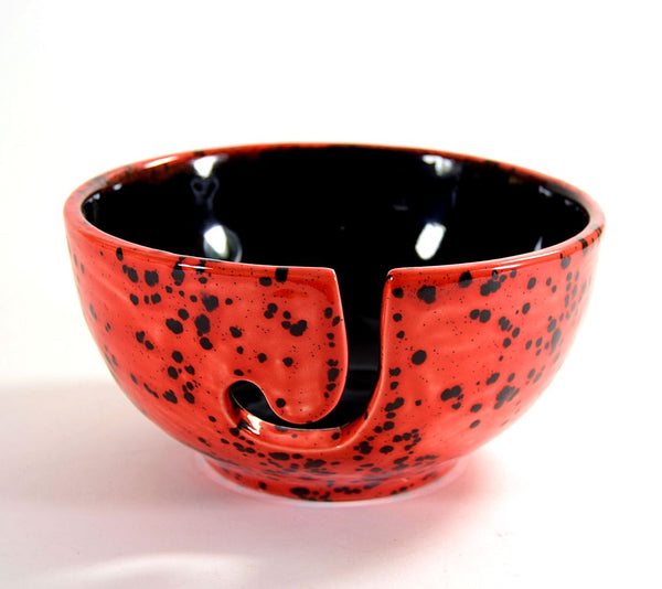 Small Yarn Bowl Ladybug